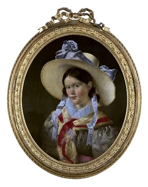 GALLAIT, Louis (1810-1887). Portrait of Charlotte