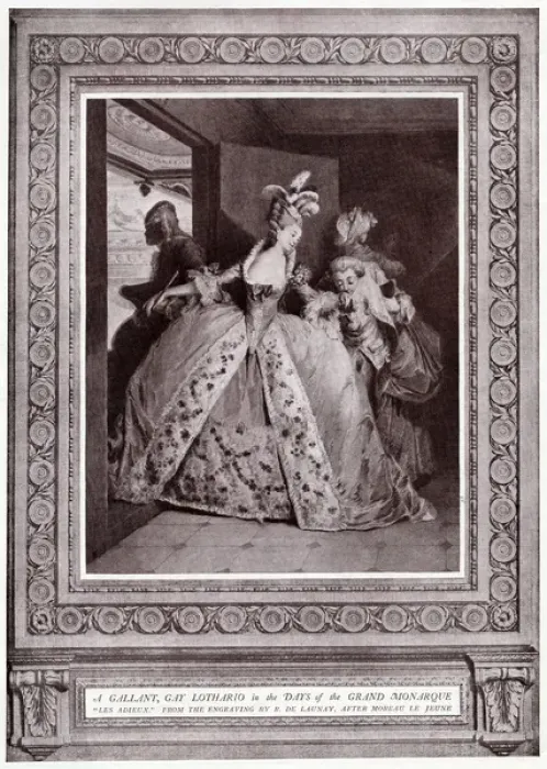 Framed Print : A Gallant, Gay Lothario in the Days of the Grand Monarque Framed Print : A Gallant, Gay Lothario in the Days of the Grand Monarque
