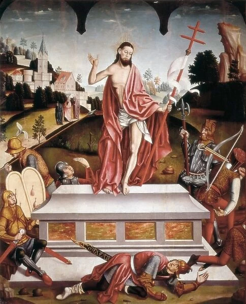 GALLEGO, Fernando (1440-1507). The Resurrection