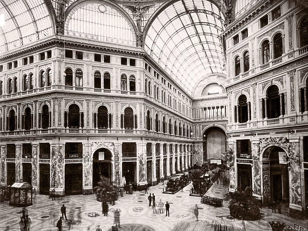 Galleria Umberto I, Naples, Italy