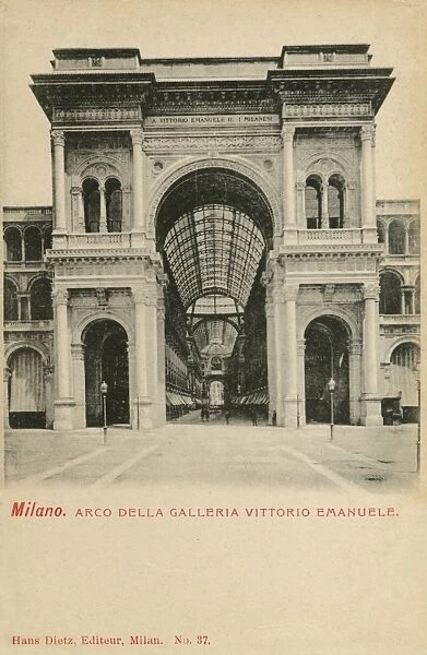 Galleria Vittorio Emanuele - Milan, Italy