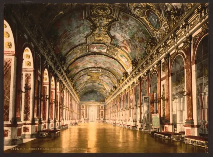 Framed Print : Gallery of Mirrors, Versailles, France Framed Print : Gallery of Mirrors, Versailles, France