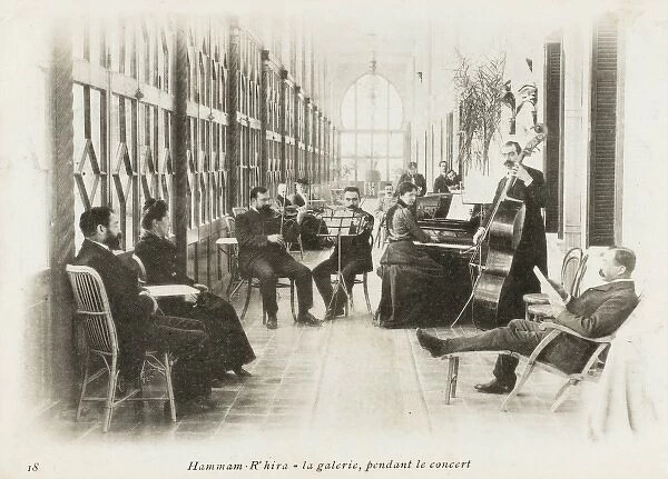 The Gallery of the Steam Bath during a concert