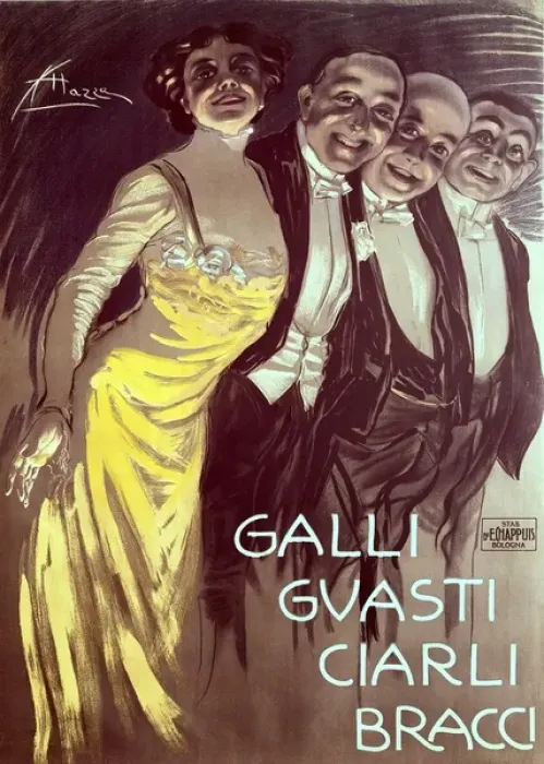 Framed Print : Galli theatre company, Guasti, Ciarli, Bracci. Poster Framed Print : Galli theatre company, Guasti, Ciarli, Bracci. Poster