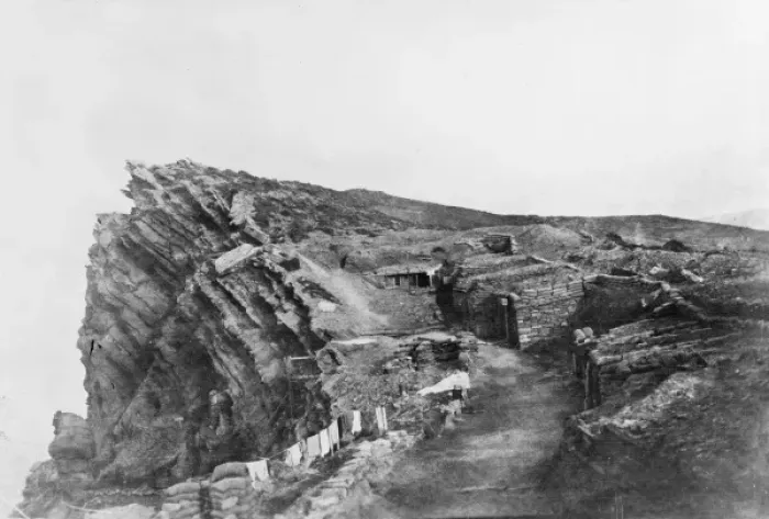 Framed Print : Gallipoli positions WWI Framed Print : Gallipoli positions WWI