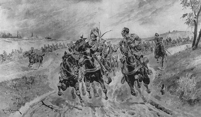 Framed Print : Galloping to Mons Framed Print : Galloping to Mons