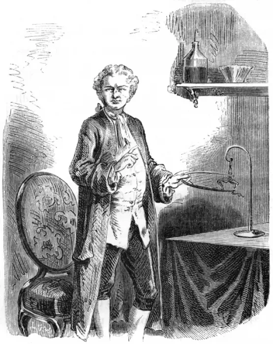 Framed Print : Galvani Frog Exp. 3 Framed Print : Galvani Frog Exp. 3