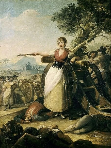GALVEZ, Juan (1774-1848). Agustina of Aragon