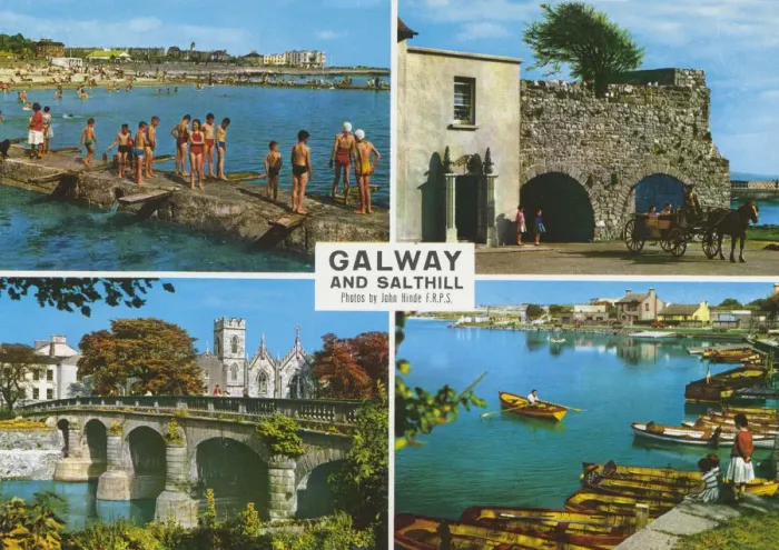 Framed Print : Galway and Salthill Framed Print : Galway and Salthill
