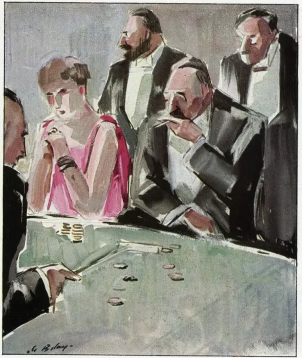 Framed Print : Serious Gamblers 1933 Framed Print : Serious Gamblers 1933
