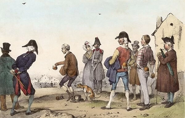 Game of Boules  /  1850