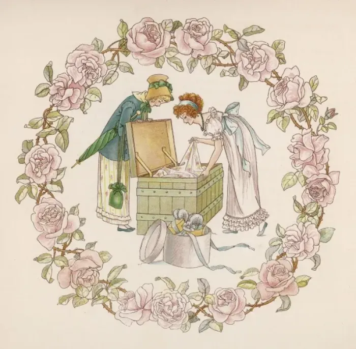 Framed Print : Game / Dressing up 19C Framed Print : Game / Dressing up 19C