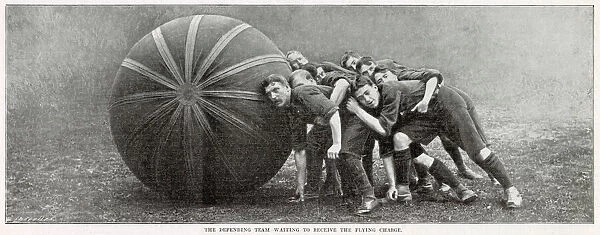 A Game of Pushball, Crystal Palace 1902