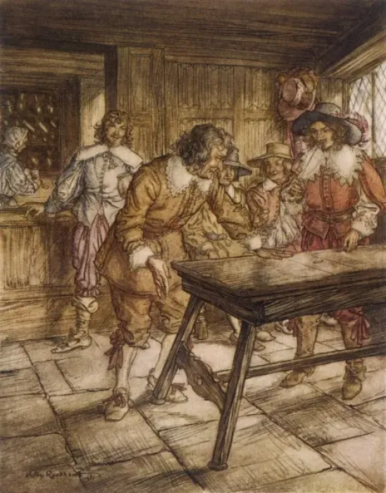 Framed Print : Game / Shuffleboard 17C Framed Print : Game / Shuffleboard 17C