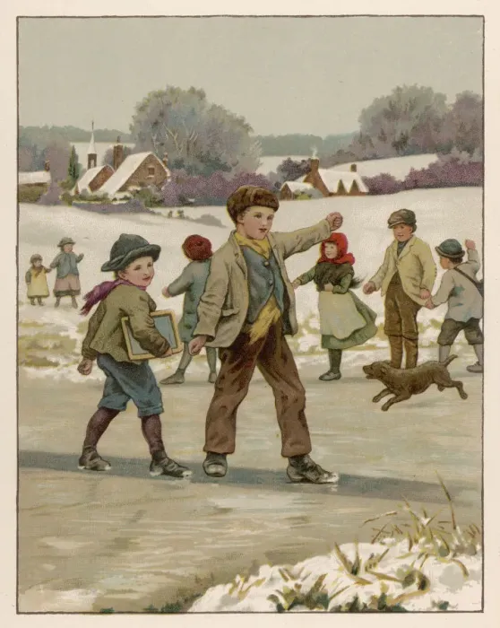 Framed Print : GAME / WINTER / SLIDING ICE Framed Print : GAME / WINTER / SLIDING ICE