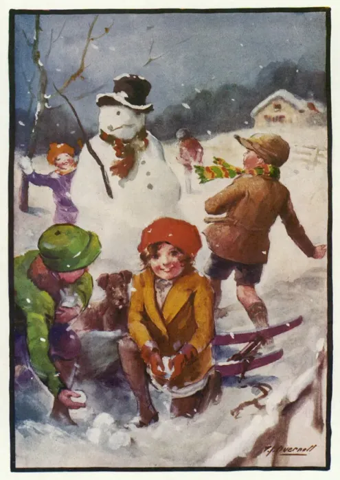 Framed Print : GAME / WINTER / SNOWMAN 1920 Framed Print : GAME / WINTER / SNOWMAN 1920