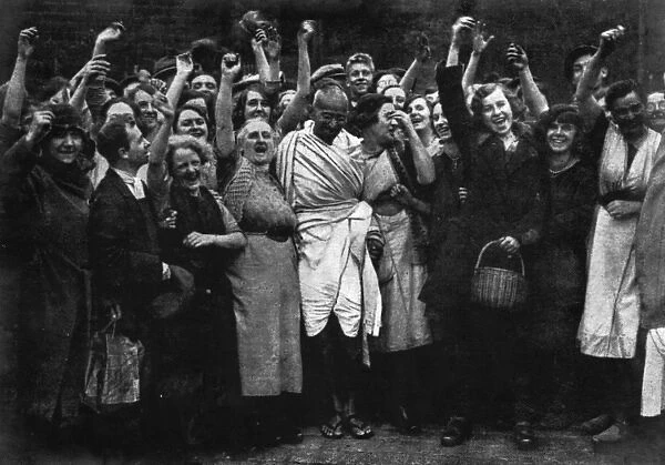 Gandhi in England 1931