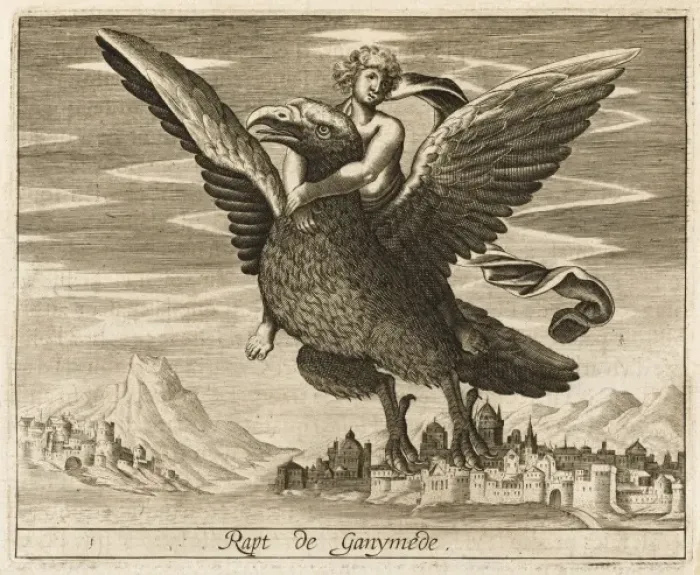 Framed Print : Ganymede Abducted Framed Print : Ganymede Abducted