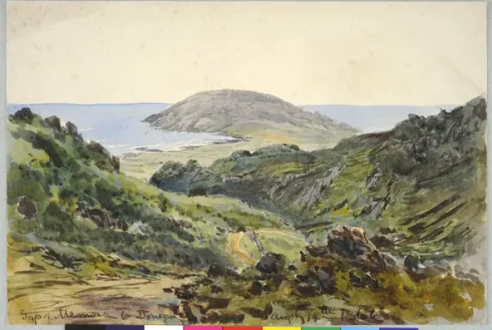 Framed Print : Gap of Memore, Co. Donegal Framed Print : Gap of Memore, Co. Donegal