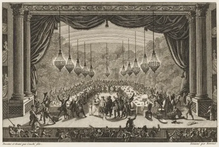Framed Print : Garde Du Corps Banquet Framed Print : Garde Du Corps Banquet