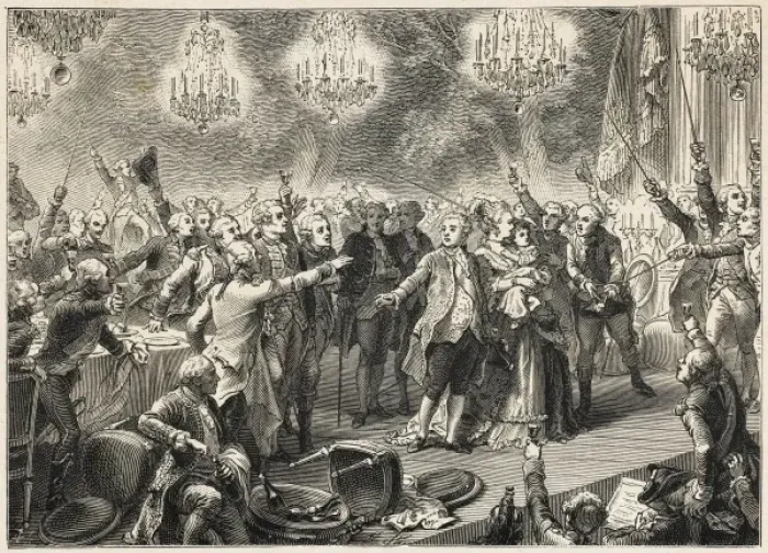 Framed Print : Garde Du Corps Banquet Framed Print : Garde Du Corps Banquet