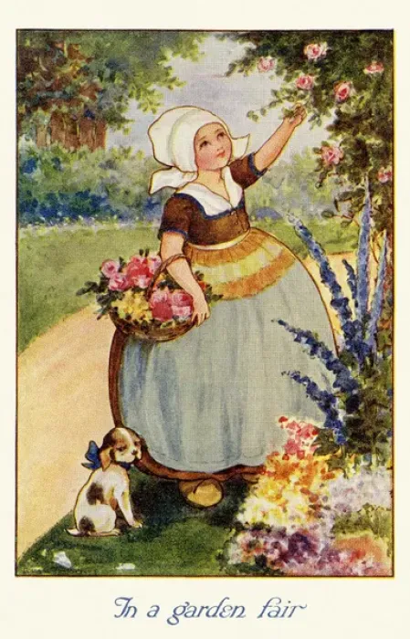 Framed Print : A garden fair Framed Print : A garden fair