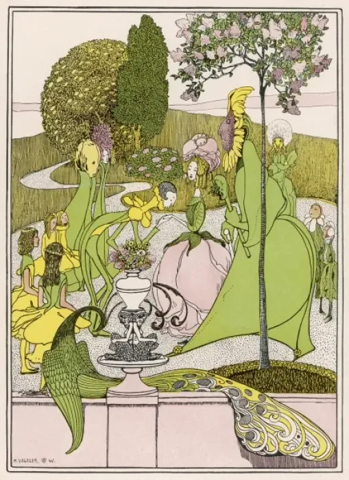 Framed Print : Garden Flowers 1902 Framed Print : Garden Flowers 1902