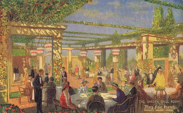 The Garden Grill Room of the Mayfair Hotel, Berkeley Square
