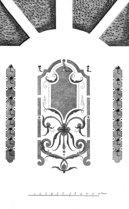 Framed Print : Garden Layout 18th C Framed Print : Garden Layout 18th C