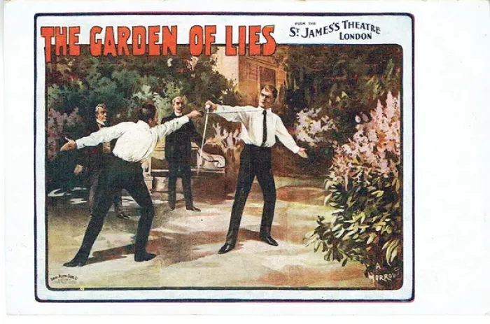Framed Print : The Garden of Lies by Sidney Grundy Framed Print : The Garden of Lies by Sidney Grundy