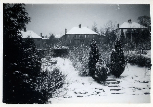 Garden of Semi Detached House, Coulsdon, Surrey
