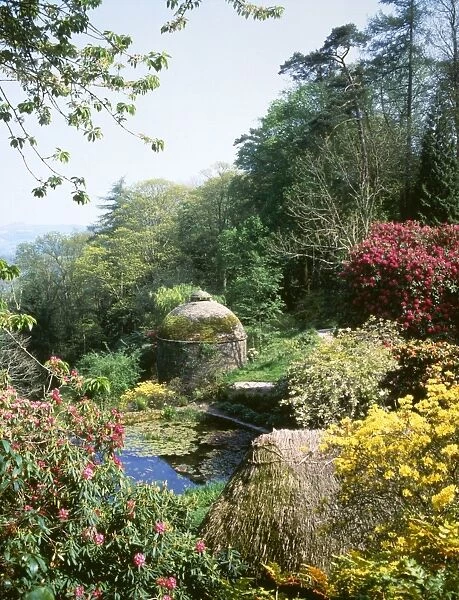 Gardens, Cotehele House, Tamar Valley, Cornwall