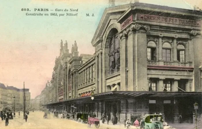Framed Print : Gare Du Nord, Paris Framed Print : Gare Du Nord, Paris