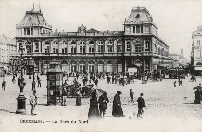 Framed Print : Gare du Nord railway station, Brussels, Belgium Framed Print : Gare du Nord railway station, Brussels, Belgium