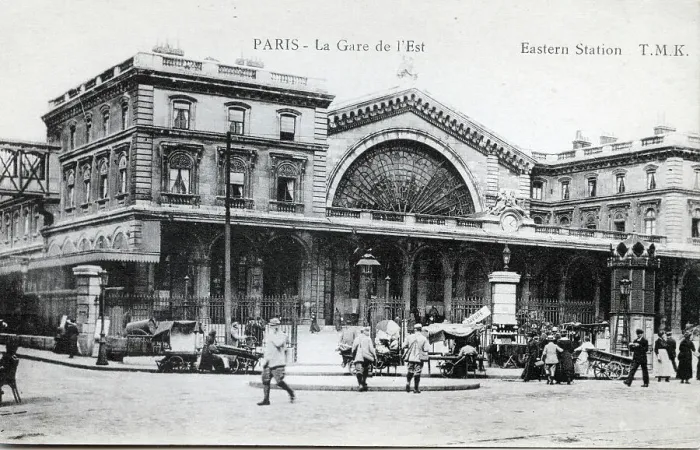 Framed Print : Gare de L'Est, Paris, France Framed Print : Gare de L'Est, Paris, France
