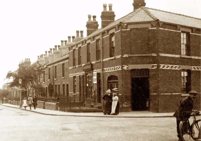 Framed Print : Garforth, early 1900s Framed Print : Garforth, early 1900s