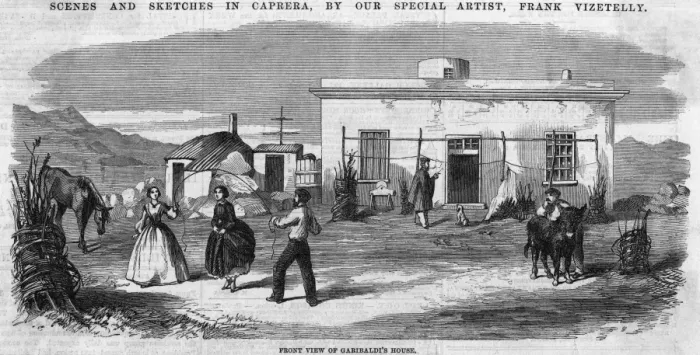 Framed Print : Garibaldi at Caprera 1 Framed Print : Garibaldi at Caprera 1
