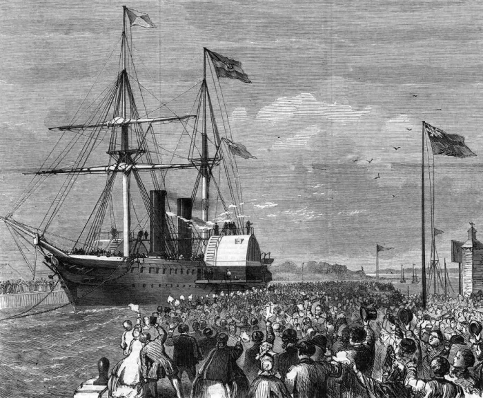 Framed Print : GARIBALDI IN ENGLAND 1864 Framed Print : GARIBALDI IN ENGLAND 1864