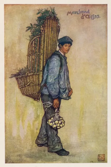 Framed Print : Garlic Seller / Jungman Framed Print : Garlic Seller / Jungman