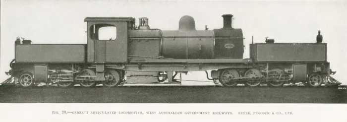 Framed Print : Garratt articulated locomotive 0-6-0+0-6-0 Framed Print : Garratt articulated locomotive 0-6-0+0-6-0