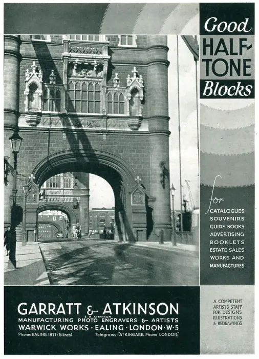 Framed Print : Garratt & Atkinson Advertisement Framed Print : Garratt & Atkinson Advertisement