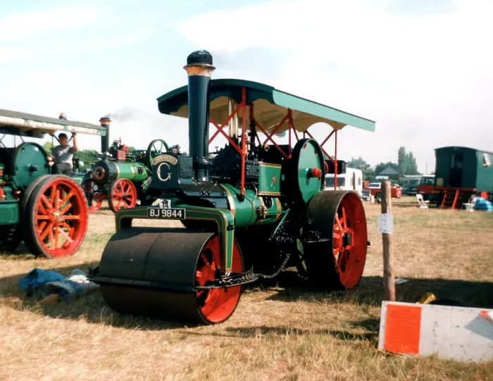 Framed Print : Garrett Road Roller number: 34267 Framed Print : Garrett Road Roller number: 34267