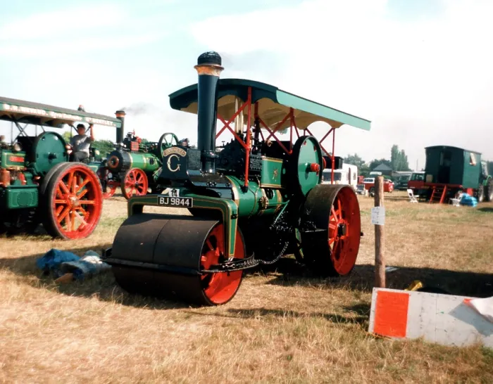 Framed Print : Garrett Road Roller number: 34267 Framed Print : Garrett Road Roller number: 34267