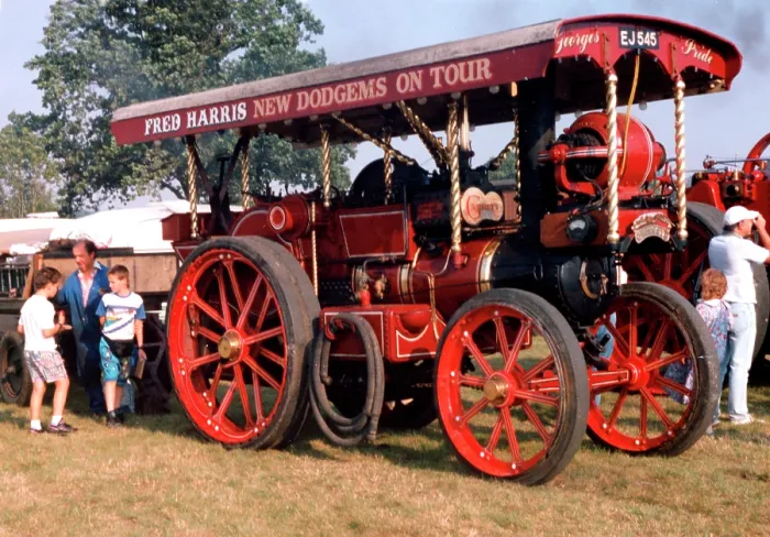 Framed Print : Garrett Showman's Tractor number: 33358, Lord George Framed Print : Garrett Showman's Tractor number: 33358, Lord George