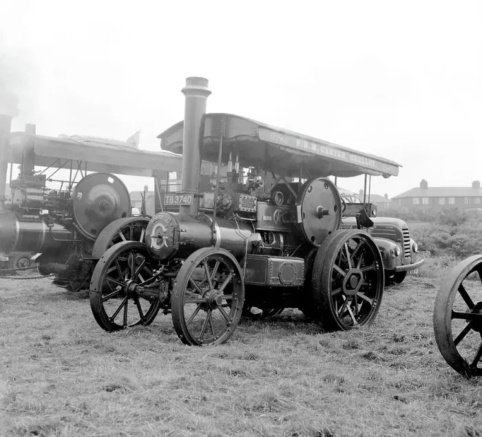 Framed Print : Garrett Tractor number: 33632, Joyce Framed Print : Garrett Tractor number: 33632, Joyce