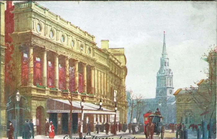 Framed Print : The Garrick Theatre, London Framed Print : The Garrick Theatre, London