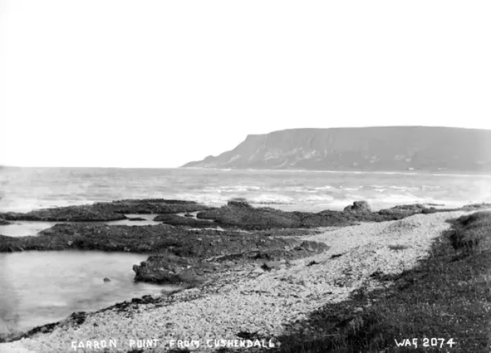 Framed Print : Garron Point from Cushendall Framed Print : Garron Point from Cushendall