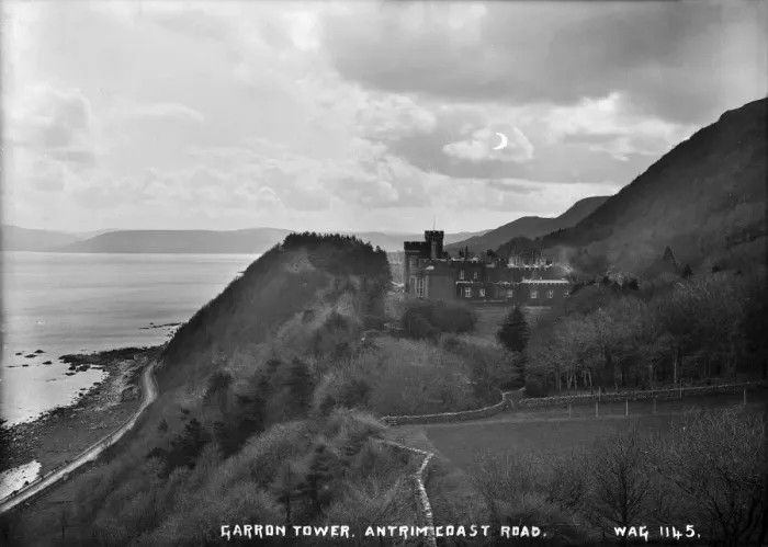 Framed Print : Garron Tower, Antrim Coast Road Framed Print : Garron Tower, Antrim Coast Road