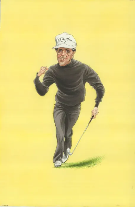 Framed Print : Gary Player - South African golfer Framed Print : Gary Player - South African golfer