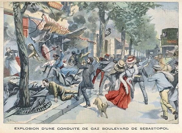Gas Explosion  /  Paris  /  1905